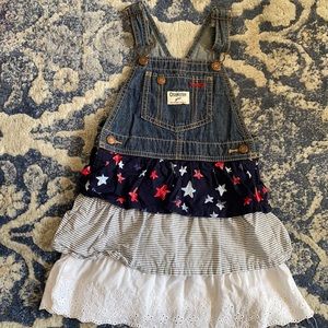 OshKosh dress overalls